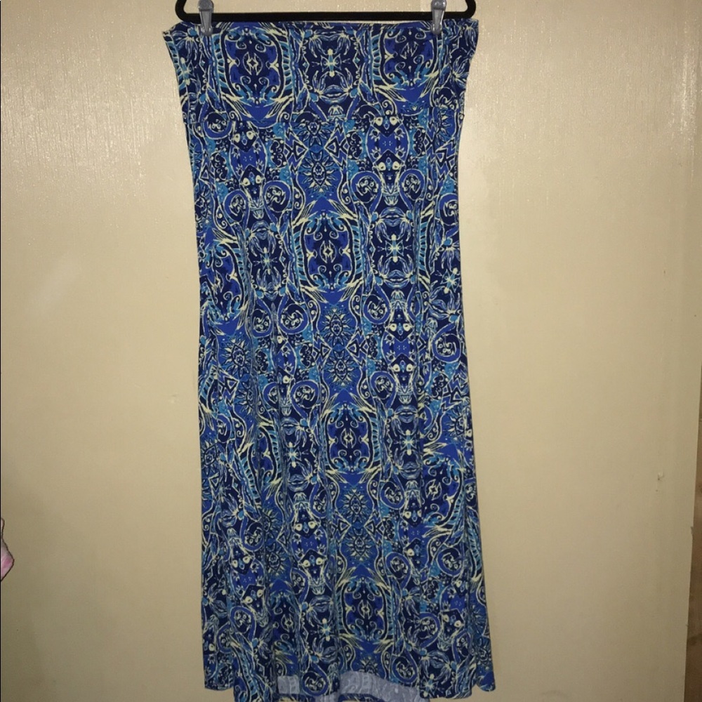 LulaRoe 2xl maxi skirt